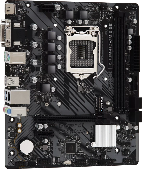 ASRock H510M-HDV/M.2 SE (Intel 1200)