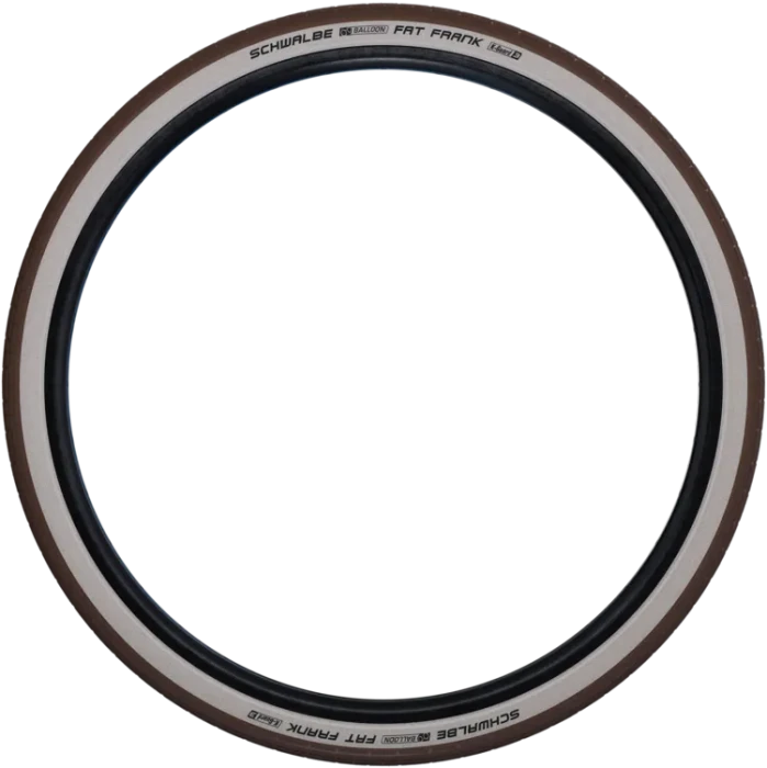 Schwalbe Fat Frank 26x2.35" Reifen brown/whitewall/reflex
