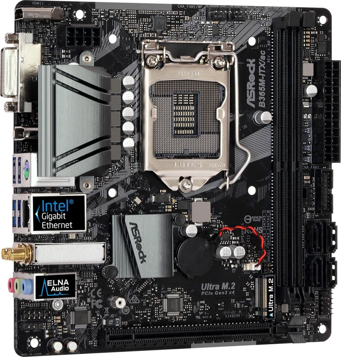 ASRock B365M-ITX/ac (Intel 1151 v2)