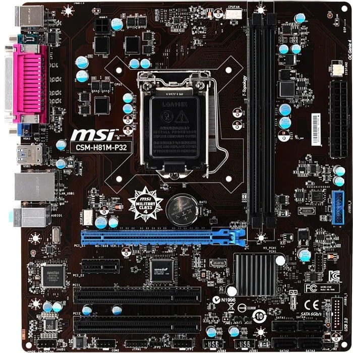 MSI CSM-H81M-P32 (Intel 1150)