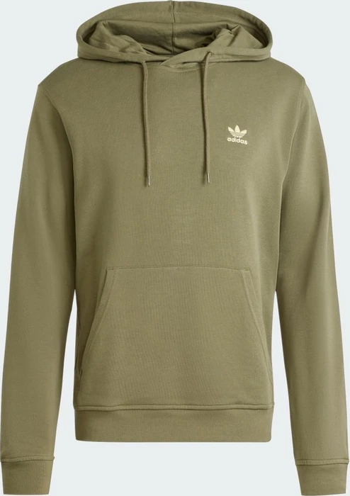 adidas Trefoil Essentials Hoodie olive strata (Herren)