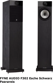 Fyne Audio F302 eiche schwarz, Paar