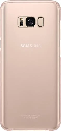 Samsung Clear Cover für Galaxy S8+ pink