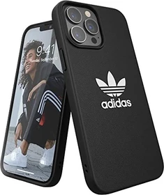adidas Moulded Case für Apple iPhone 13 Pro Max schwarz/weiß