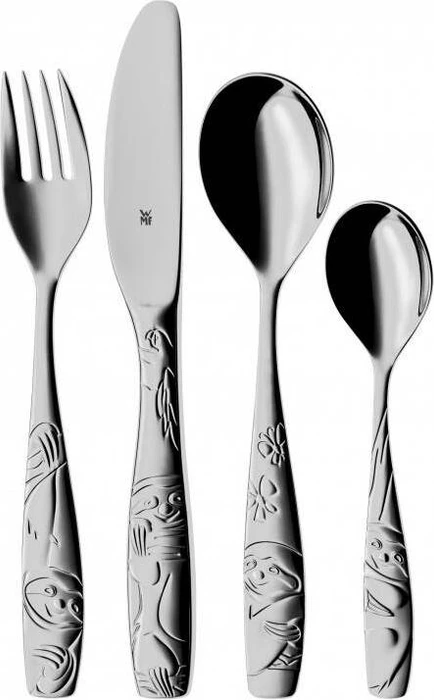 WMF Faultier Kinderbesteck-Set, 4-tlg.