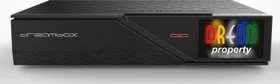 DreamBox DM900 UHD 4K schwarz 1x DVB-S2 Twin, festplattenvorbereitet