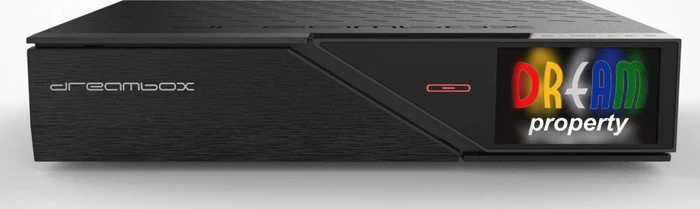 DreamBox DM900 UHD 4K schwarz 1x DVB-S2 Twin, festplattenvorbereitet