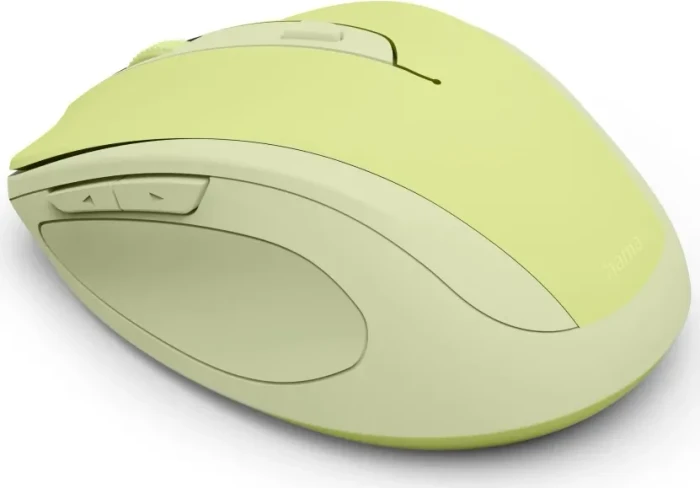 Hama WM-400 Silent Wireless 6-Button Mouse grün/hellgrün, USB