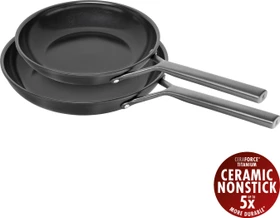 Zwilling Milano Bratpfannen-Set schwarz, 2-tlg.
