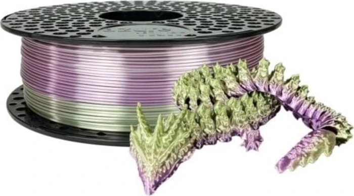 AzureFilm PLA Silk, Rainbow Lavender, Spule, 1.75mm