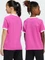 adidas 3-Streifen T-Shirt kurzarm semi lucid fuchsia (Junior) Vorschaubild