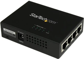 StarTech Desktop Gigabit PoE-Injektor, 4x RJ-45, 120W PoE+ (POEINJ4G)