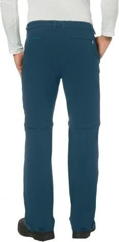 Vaude Farley Stretch T-Zip II Zip-Off Hose lang dark petrol (Herren)