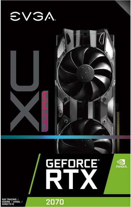 EVGA GeForce RTX 2070 XC Ultra Gaming, 8GB GDDR6, HDMI, 3x DP, USB-C