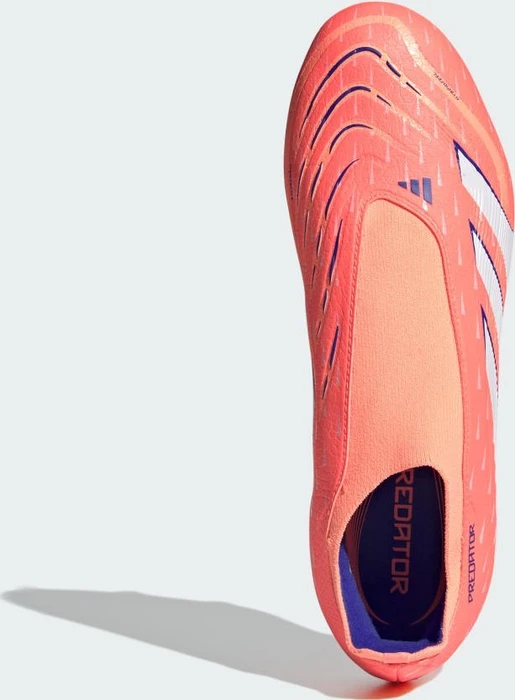 adidas Predator League Laceless MG signal coral/cloud white/beam orange