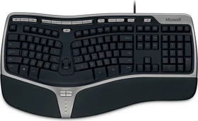 Microsoft Natural Ergonomic Keyboard 4000, USB, DE