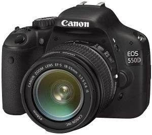 Canon EOS 550D mit Objektiv Fremdhersteller