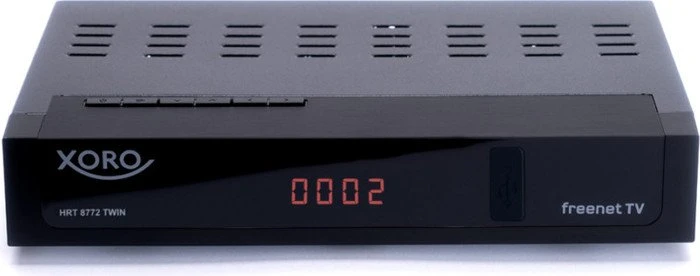 Xoro HRT 8772 TWIN, festplattenvorbereitet