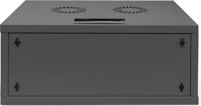 Digitus Professional SoHo Line 19" Wandgehäuse 4HE, unmontiert, Sicherheitsglastür, IP20, RAL 9005, 400mm tief