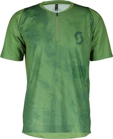 Scott Trail Vertic Zip Trikot kurzarm frost green/smoked green (Herren)