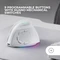 Mars Gaming MM-SK Ergonomic Wireless weiß, USB/Bluetooth Vorschaubild