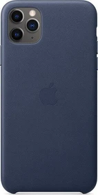 Apple Leder Case für iPhone 11 Pro Max mitternachtsblau