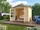 Karibu Carlos 1 Gartenhaus inkl. Fußboden + Dacheindeckung natur