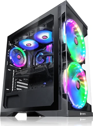 Raijintek Silenos Pro, Glasfenster