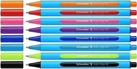 Schneider Slider Edge Pastell XB Kugelschreiber peach/blau