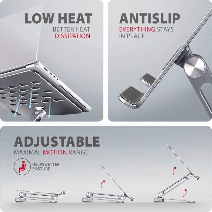 Axagon 7in1 Hub, Aluminium Stand, USB-C 3.0 [Buchse]