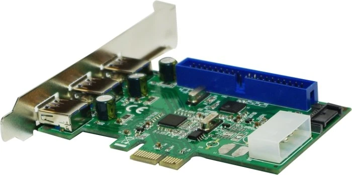 LogiLink 3x USB-A 3.0, PCIe 2.0 x1