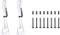 Thermaltake CT120 Snow White, weiß, 120mm, 2er-Pack Vorschaubild