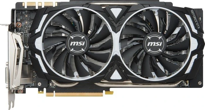 MSI GeForce GTX 1080 Ti Armor 11G, 11GB GDDR5X, DVI, 2x HDMI, 2x DP
