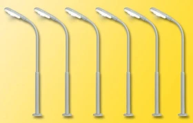 Viessmann Peitschenleuchte, LED weiß, 5+1