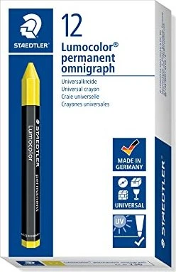 Staedtler 236 Tafelkreide 12mm, gelb, 12er-Pack