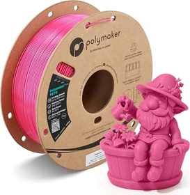 Polymaker PolyLite PETG, Magenta, Spule, 1.75mm, 1.00kg