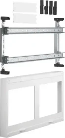 Hager Baustein, universN, 300x500mm, für 4 Trenner NH00 (8 NH000) auf Hutschienen