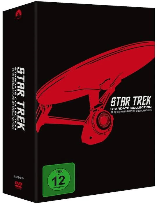 Star Trek Box (Filme 1-10) (Remastered 2013) (DVD)