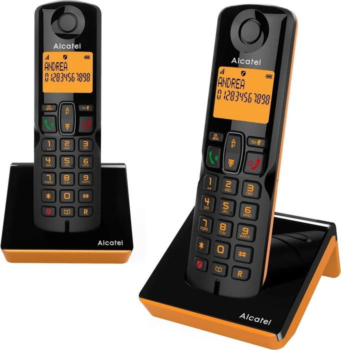 Alcatel S280 schwarz/orange