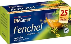 Meßmer Fenchel Tee Beutel, 25 Stück