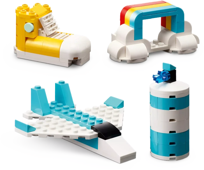 LEGO Classic - Kreativ-Bauset mit bunten Steinen