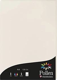 Clairefontaine Pollen Universalpapier perlgrau, A4, 120g/m², 50 Blatt