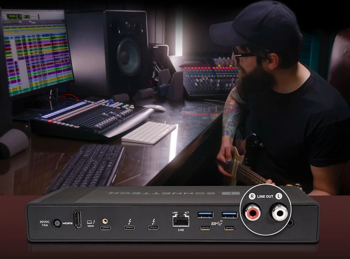 Sonnet Echo 20 Thunderbolt 4 SuperDock, Thunderbolt 4 [Buchse]