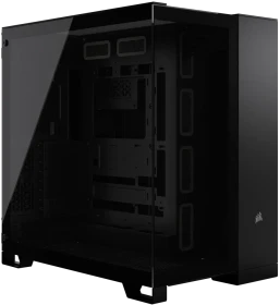 Corsair 6500X, schwarz, Glasfenster