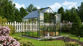 Vitavia Domus 6700 ESG 3mm Gewächshaus smaragd