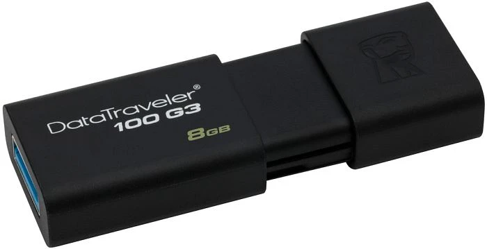 Kingston DataTraveler 100 G3 8GB, USB-A, USB 3.2 Gen 1×1