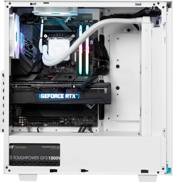 Thermaltake Tethys Snow, Ryzen 7 7700X, 32GB RAM, 1TB SSD, GeForce RTX 4080