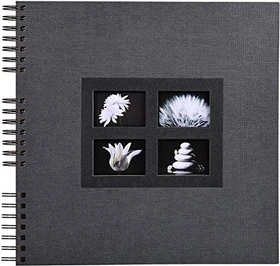 Exacompta Spiralalbum Passion 32x32 schwarz