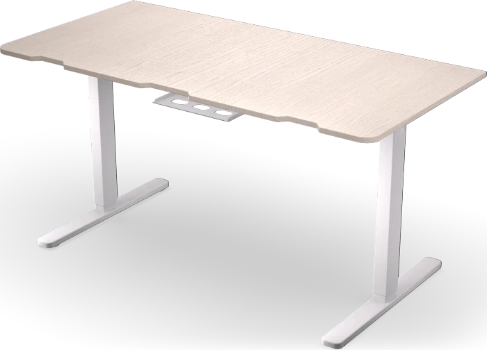 Endorfy Atlas L Electric elektrisch höhenverstellbarer Sitz-Steh-Schreibtisch 150x78cm Light Wood/weiß