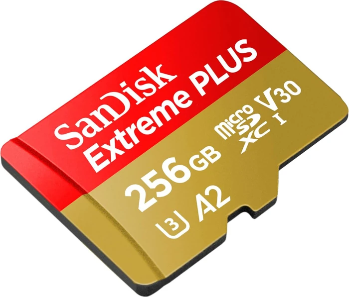 SanDisk Extreme PLUS R200/W140 256GB Kit, UHS-I U3, A2, Class 10